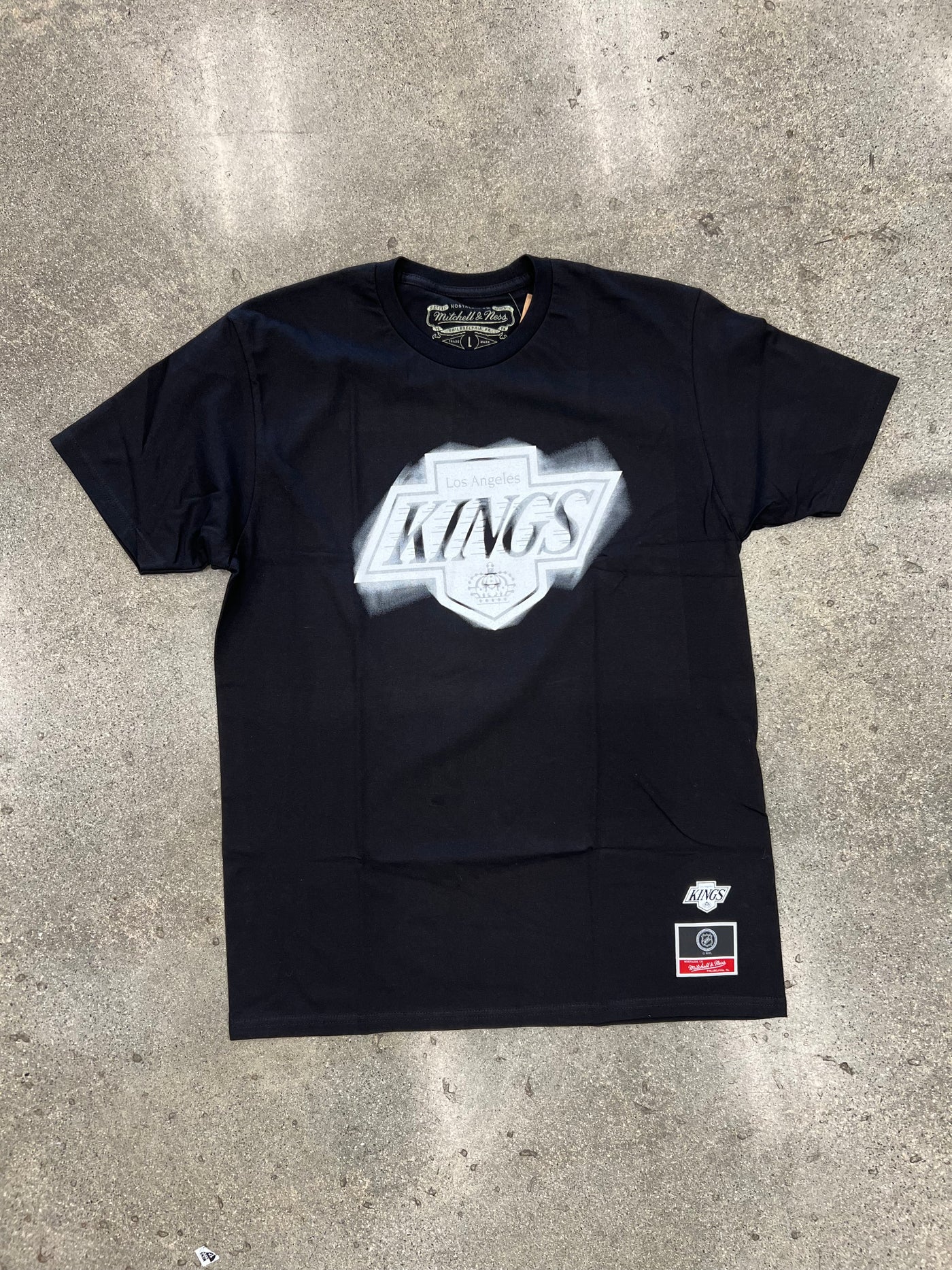 MITCHELL & NESS NHL ZONE BLUR TEE KINGS