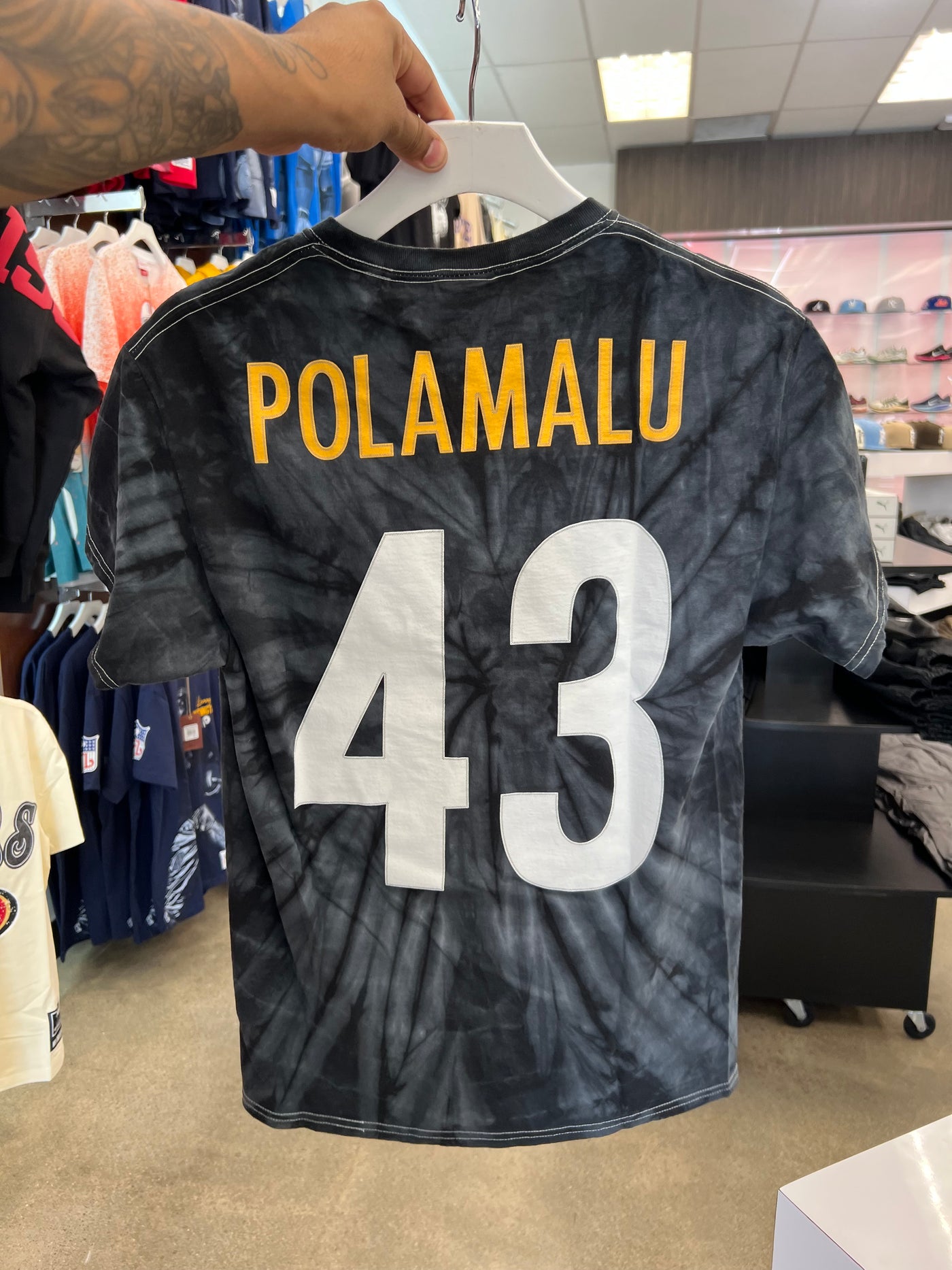 MITCHELL & NESS NFL N&N SPIDER STEELERS 2005 TROY POLAMALU