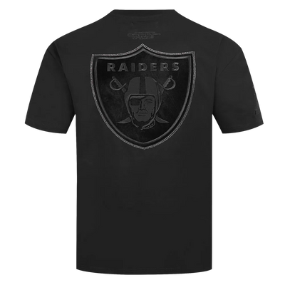 PROMAX LAS VEGAS RAIDERS BLACKOUT M CJ DROP SHOULDER TEE, BLACK