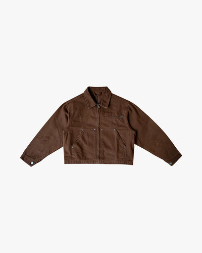EPTM TUFF TWILL JACKET BROWN