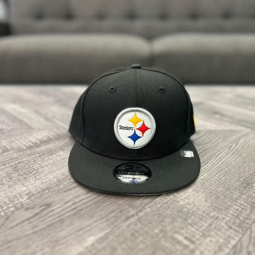 NEW ERA 950 NFL BASIC SNAP PITTSBURGH STEELERS BLACK OTC OSFM