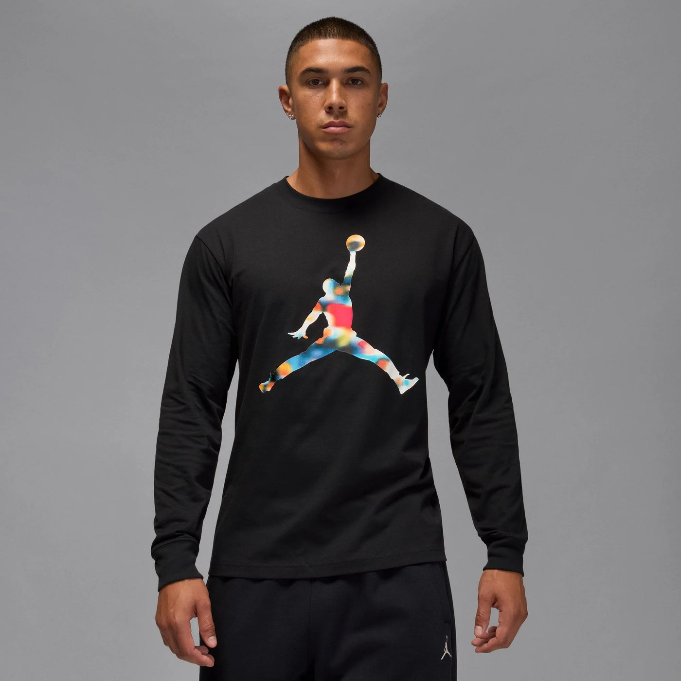 Jordan Flight Men's Long-Sleeve Crewneck T-Shirt