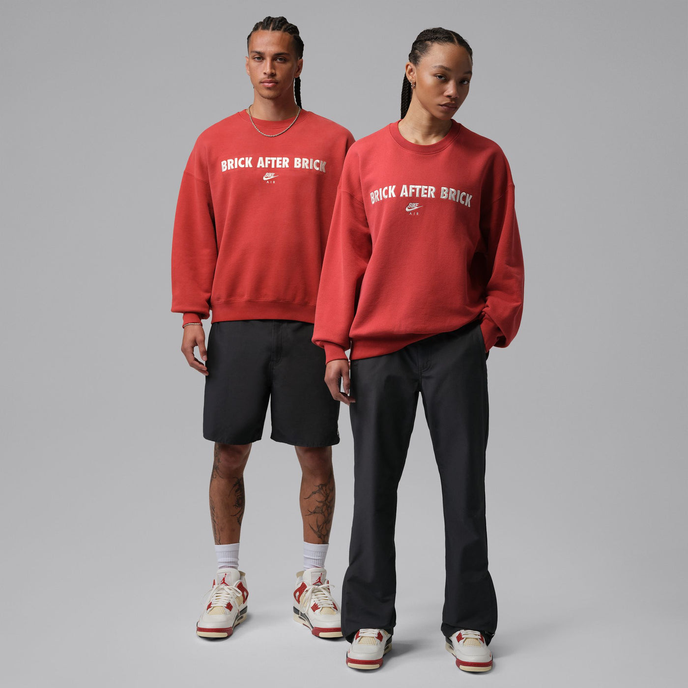 Jordan BIKE AIR x Nigel Sylvester Fleece Crew-Neck Sweatshirt