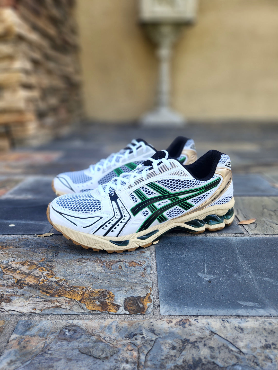【未使用】ASICS GEL-KAYANO 14 24.5 ASICS GEL-KAYANO 14 WHITE HINOKI BEIGE – PRIVATE SNEAKERS