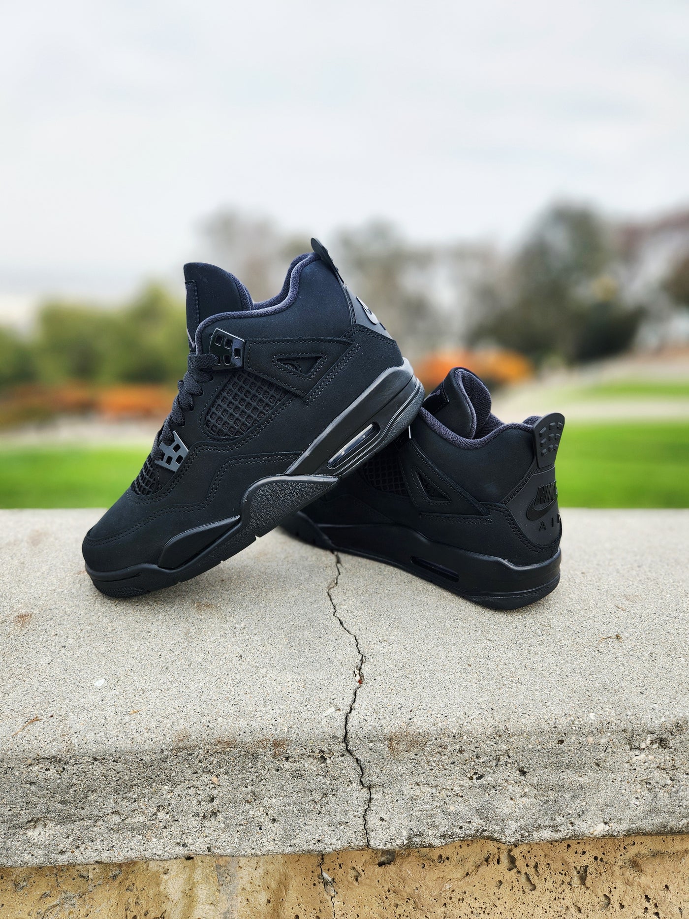 Air Jordan 4 Retro GS 'Black Cat'