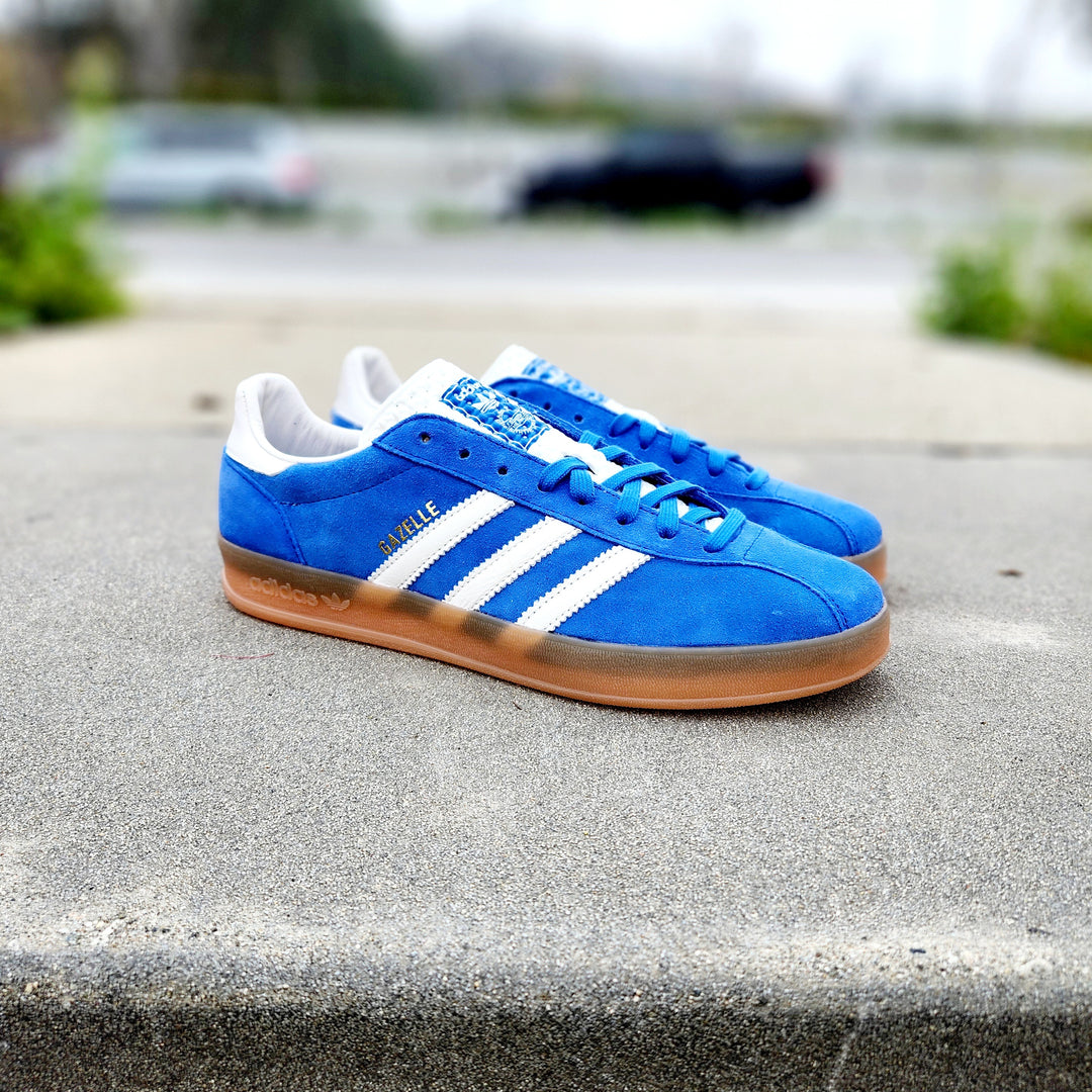 adidas Originals Gazelle Indoor Pro - 9.5 / Blue/Gum adidas Originals Gazelle Indoor Pro - 9.5 / Blue/Gum