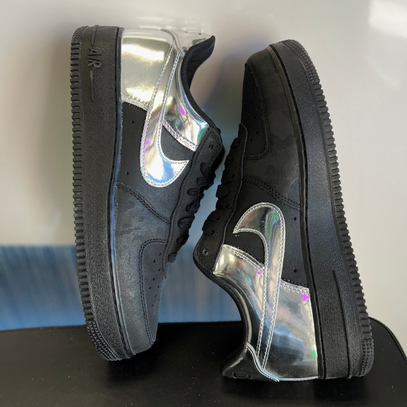 Footwear Holo Nike Air Force Nike Air Force Low Top Holographic