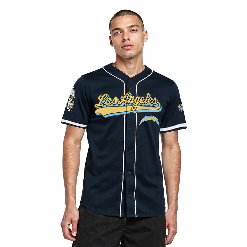 PROMAX LOS ANGELES CHARGERS BUTTON DOWN SHIRT