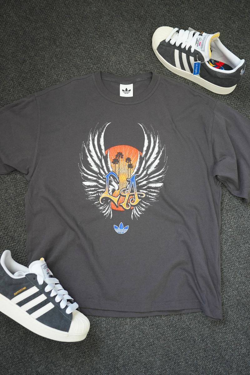 ADIDAS LA WINGS TEE UTILITY BLACK