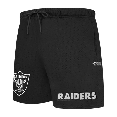 PRO MAX LAS VEGAS RAIDERS SOUVENIR MESH SHORTS