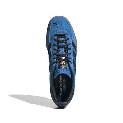 ADIDAS GAZELLE INDOOR BLUE BLACK GUM PRIVATE SNEAKERS