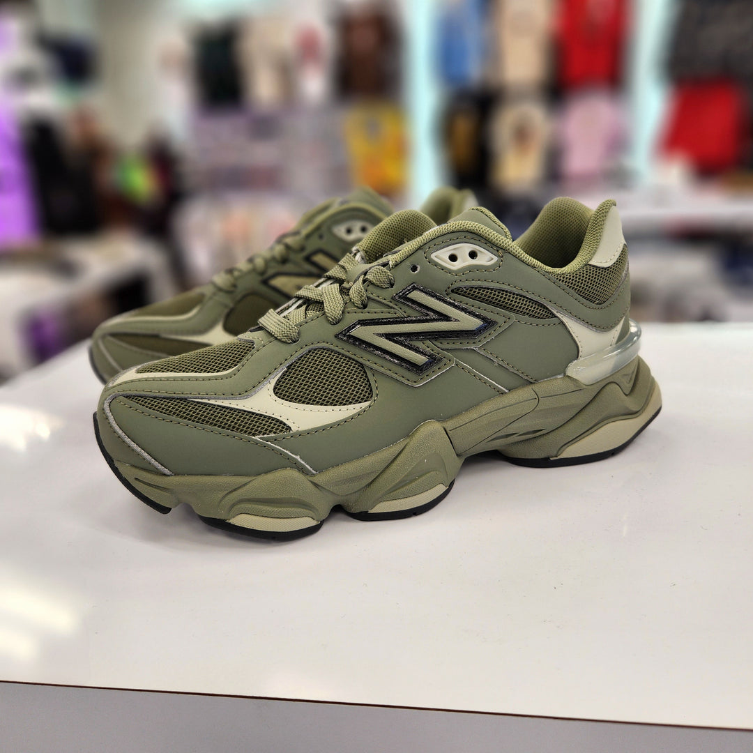 New Balance GC9060GD GS DARK OLIVINE GREEN – PRIVATE SNEAKERS