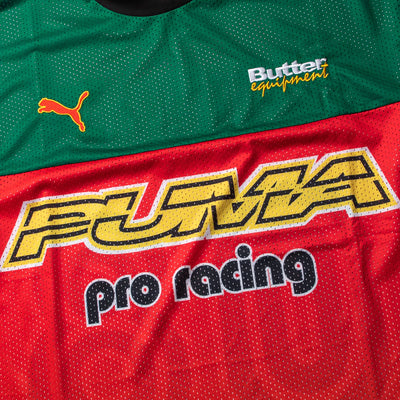 PUMA X BUTTER GOODS 15Y JERSEY GREEN RED