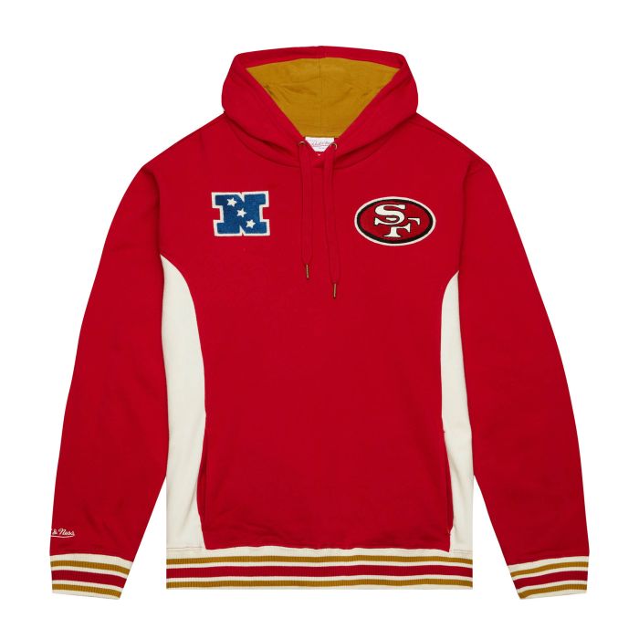 MITCHELL & NESS NFL TEAM LEGACY FRENCH TERRY HOODIE SAN FRANCISCO 49ERS