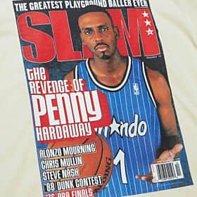 MITCHELL & NESS NBA SLAM COVER MAGIC PENNY HARDAWAY