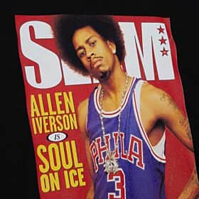 MITCHELL & NESS NBA SLAM COVER 76ERS ALLEN IVERSON