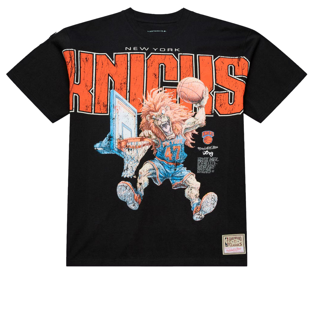 MITCHELL & NESS NBA X LRG WILD ART TEE NEW YORK KNICKS – PRIVATE