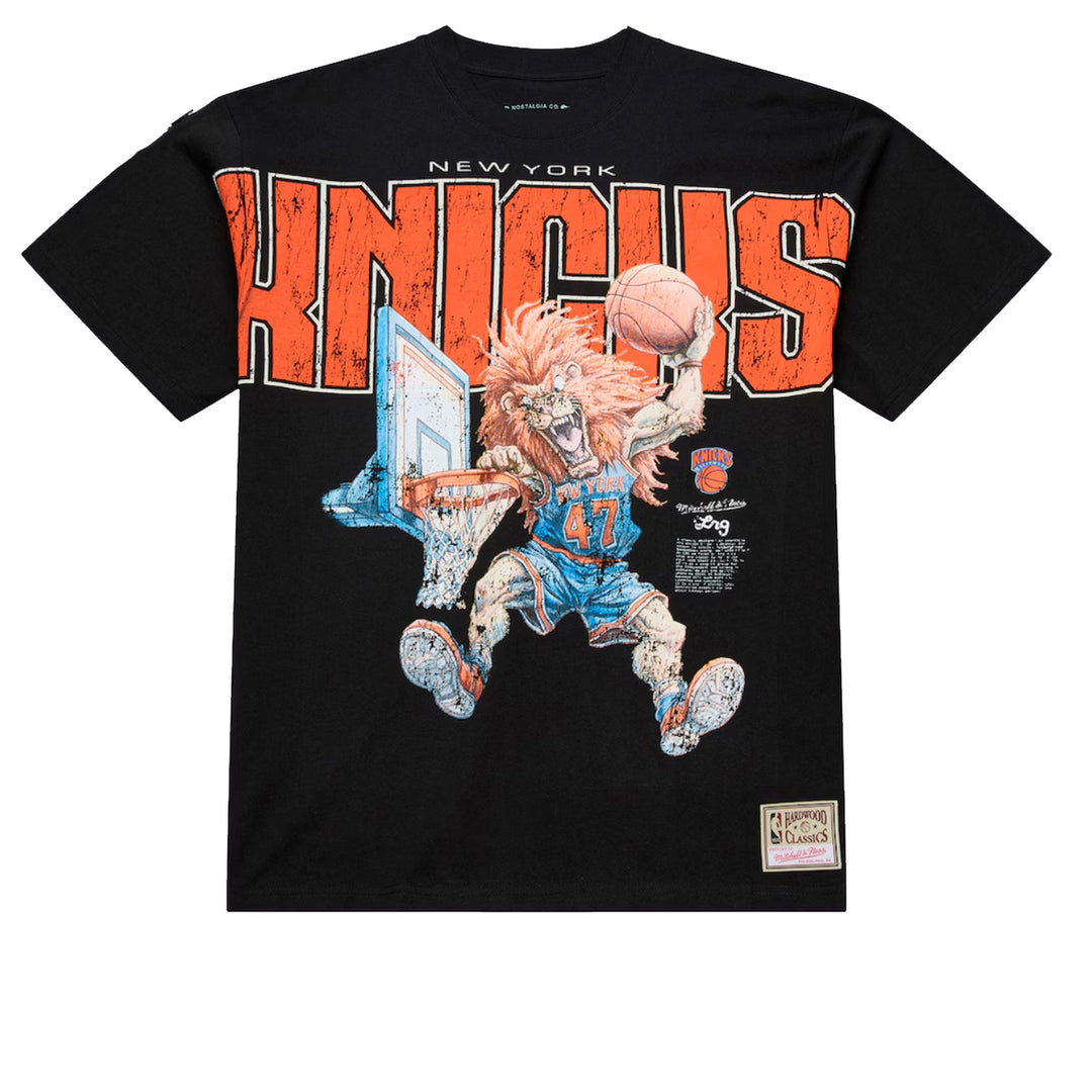 MITCHELL & NESS NBA X LRG WILD ART TEE NEW YORK KNICKS – PRIVATE