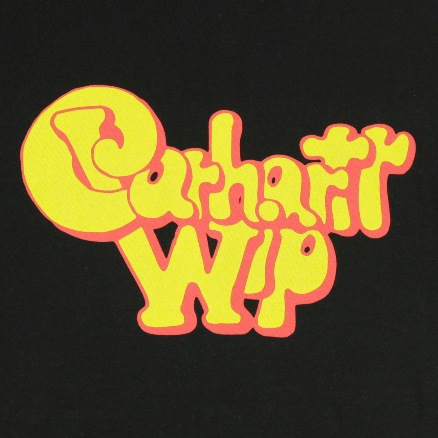 CARHARTT WIP S/S BUBBLE GUM T-SHIRT (BLACK)