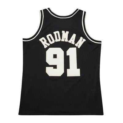 MITCHELL & NESS NBA OFF COURT BULLS 1997 DENNIS RODMAN JERSEY