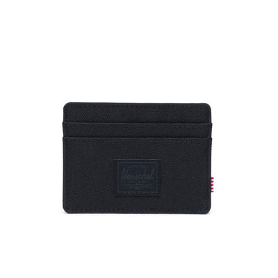 Herschel Charlie Card Holder Wallet Triple Black