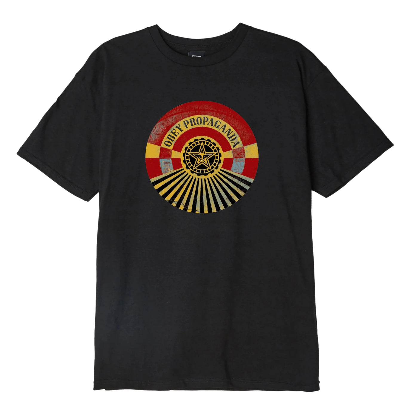 Obey Propaganda Tunnel Vision T-Shirt Black