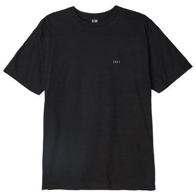 OBEY UNIVERSAL PERSON CLASSIC T-SHIRT BLACK