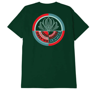 Obey Peace Power Lotus Classic T-shirt