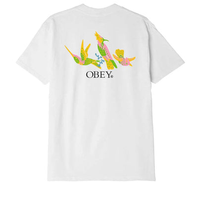 Obey Spring Birds White