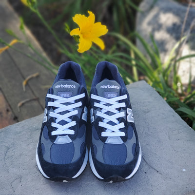 NEW BALANCE 992 MADE IN THE USA "NAVY/GREY"