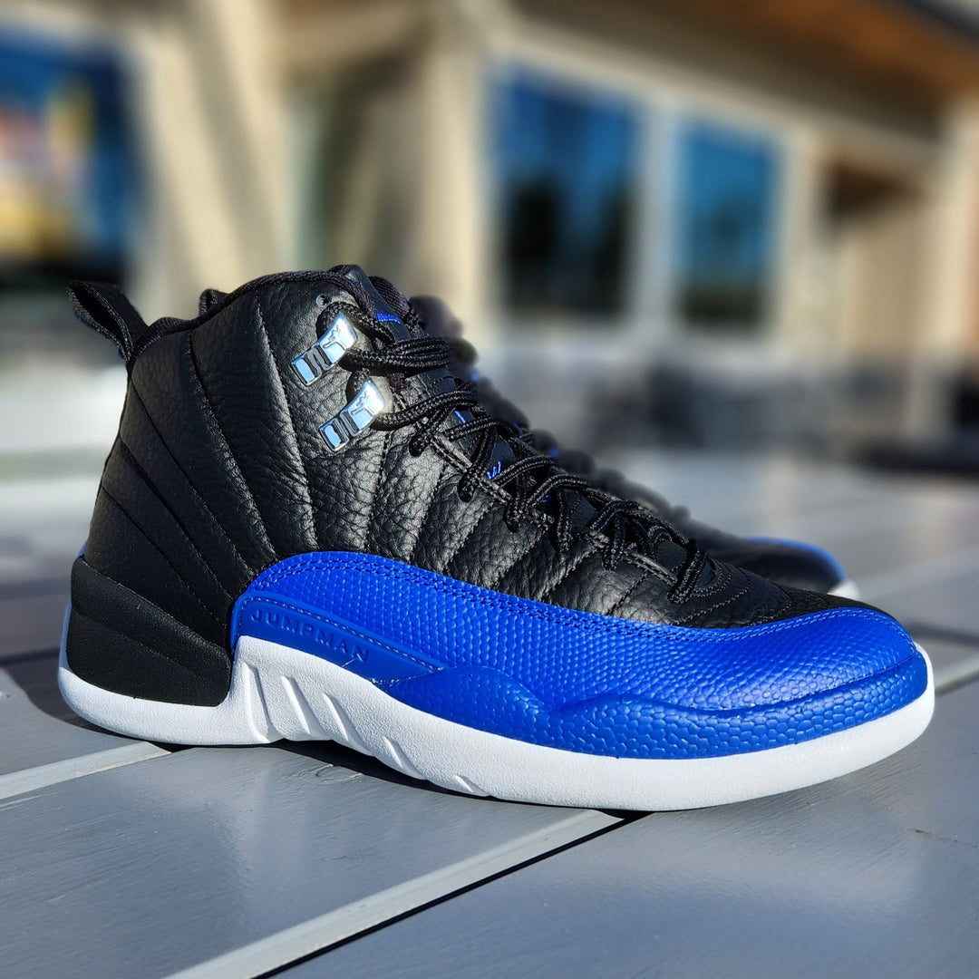black and blue retro 12s