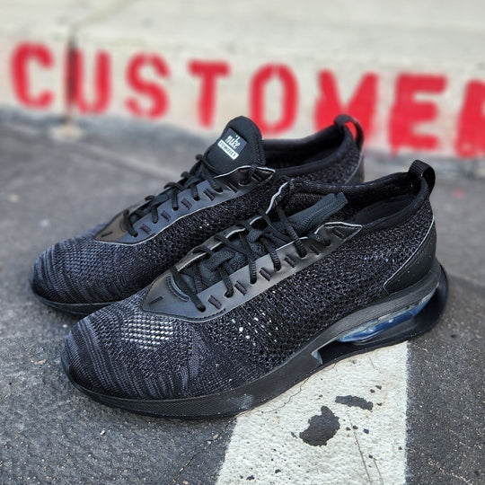 Nike Air Max Flyknit Racer Next Nature Triple Black  display picture 1