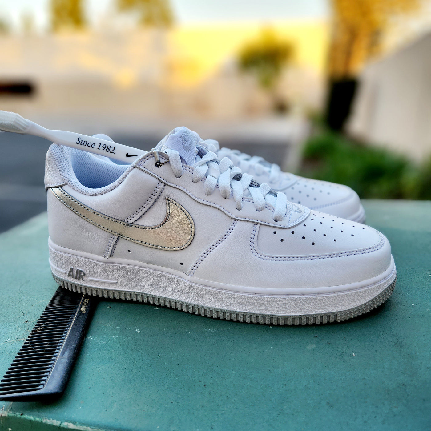 Nike Air Force Low Retro Color of the Month Metallic Silver