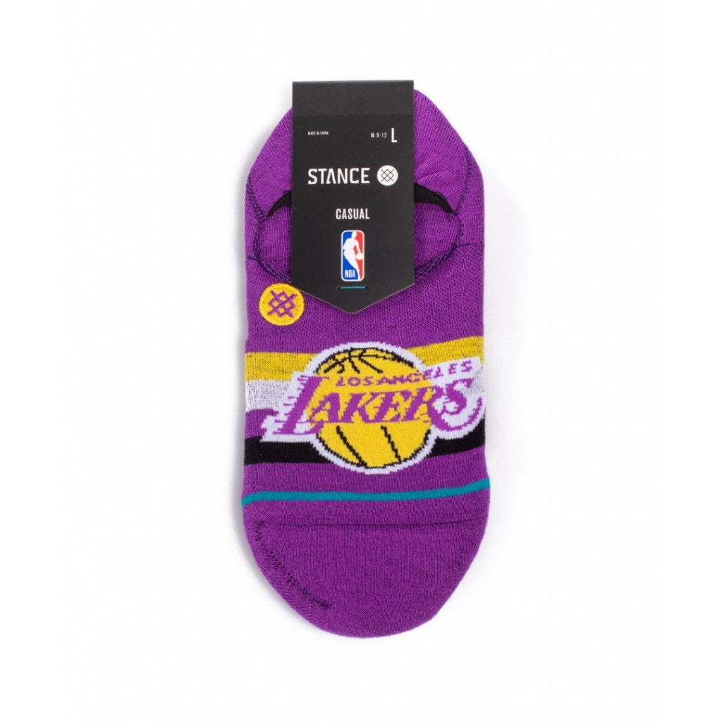 Stance Los Angeles Lakers No Show Socks Purple