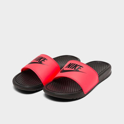 Women Nike Benassi Slides Crimson – PRIVATE SNEAKERS