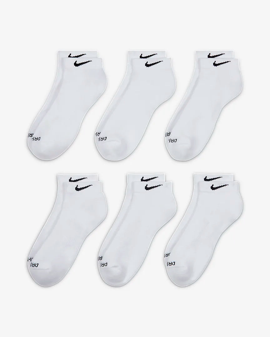 Nike Everyday Plus Dry Fit Socks White