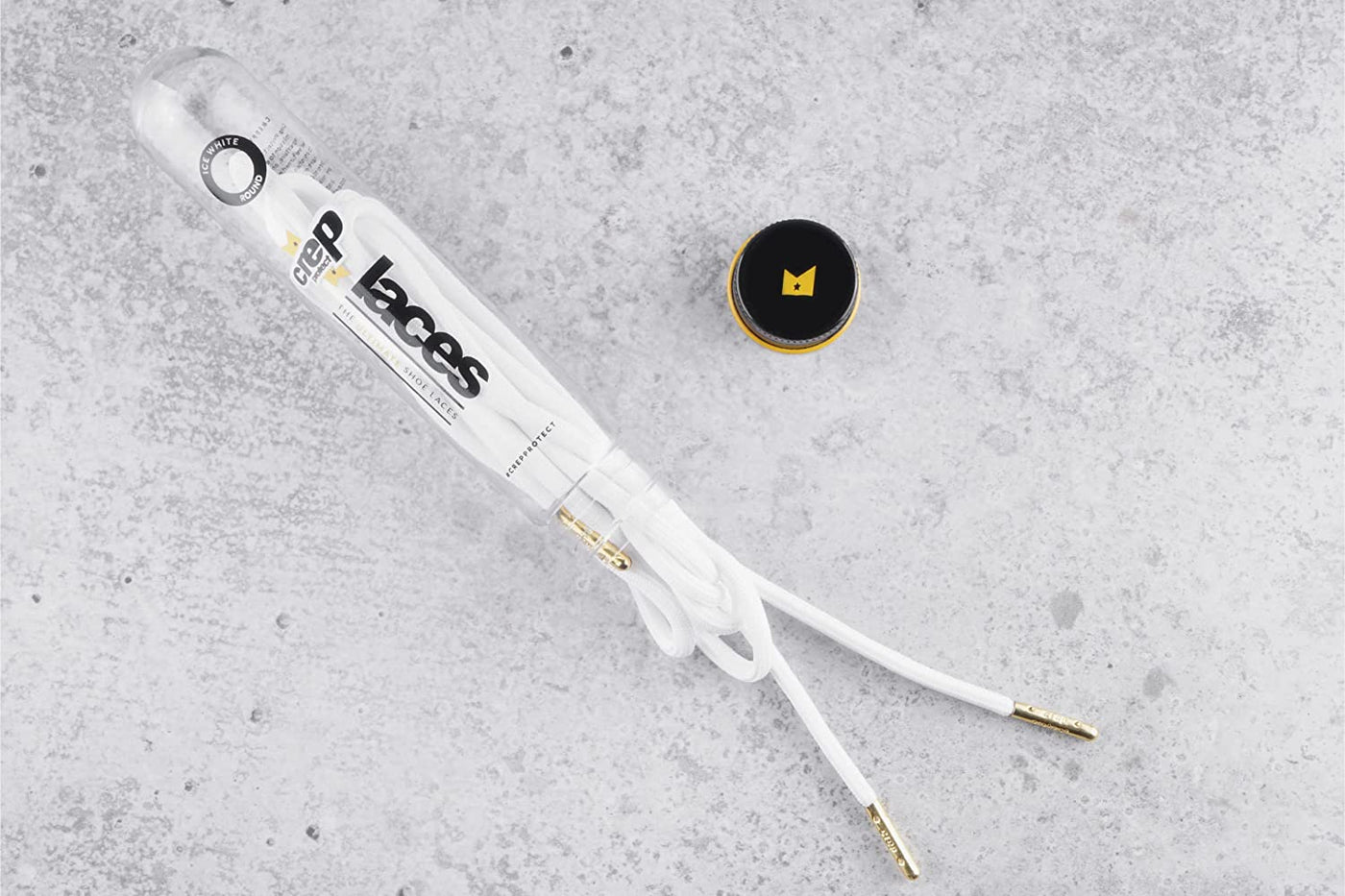 CREP PROTECT WHITE LACES THE ULTIMATE SNEAKER LACES