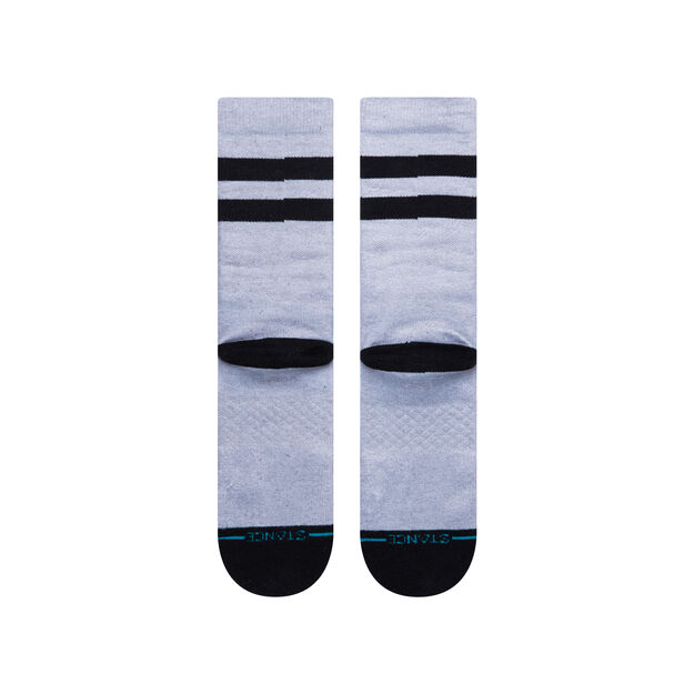 STANCE PARTY WAVE MID CUSHION CREW SOCKS GREY