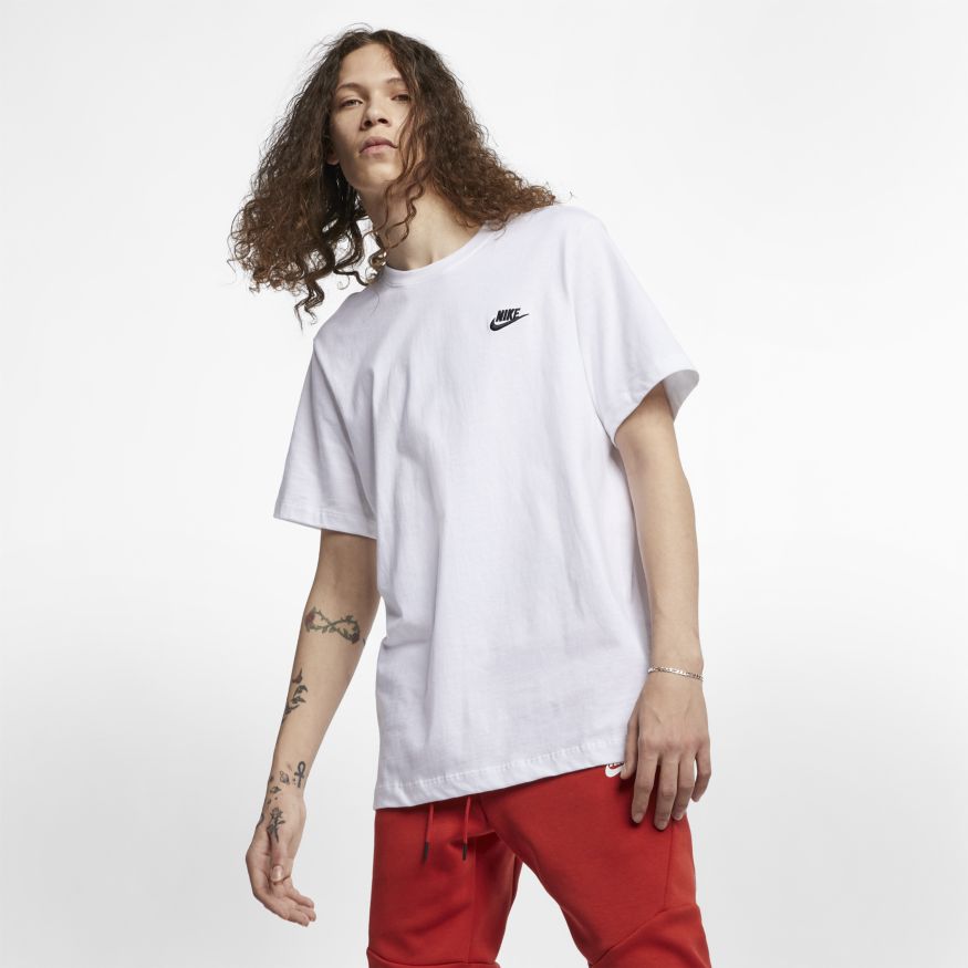 Nike Sportswear Club Men's T-Shirt White