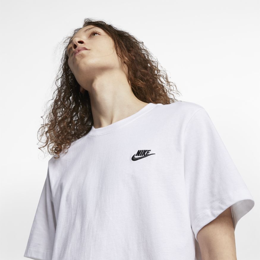 Nike Sportswear Club Men's T-Shirt White