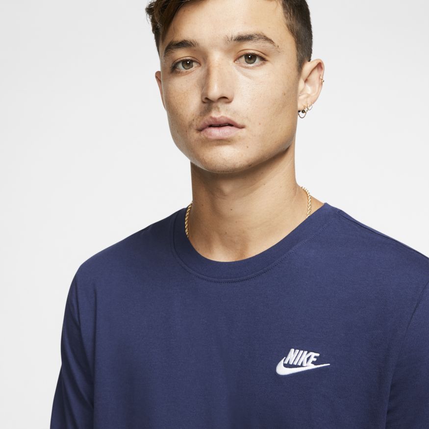 Nike Sportswear Club Men's T-Shirt Midnight Navy