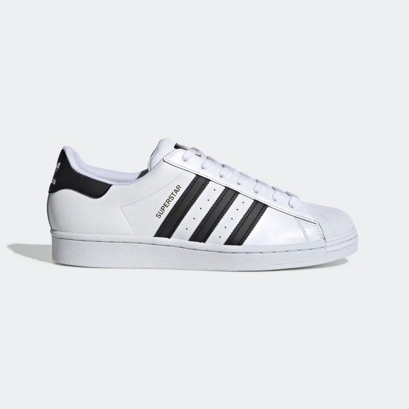 Adidas Superstar White Black Right