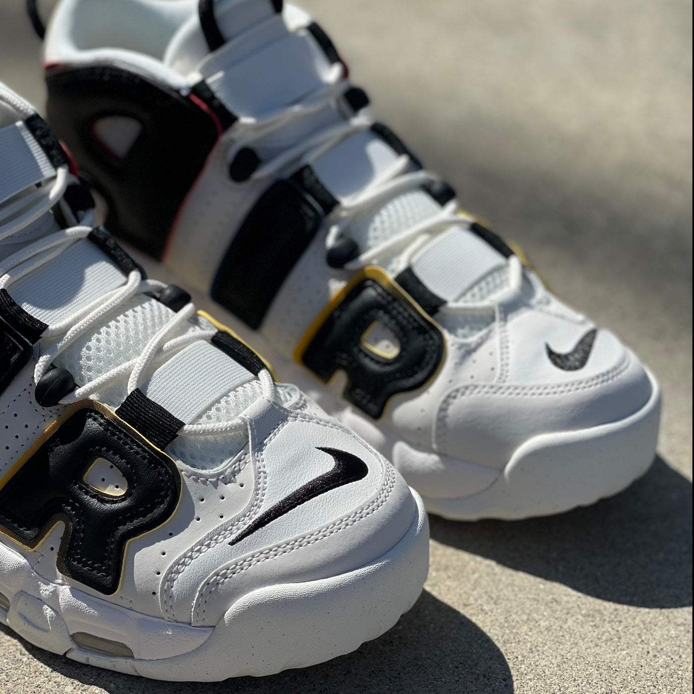 Air More Uptempo '96 Primary Colors Front