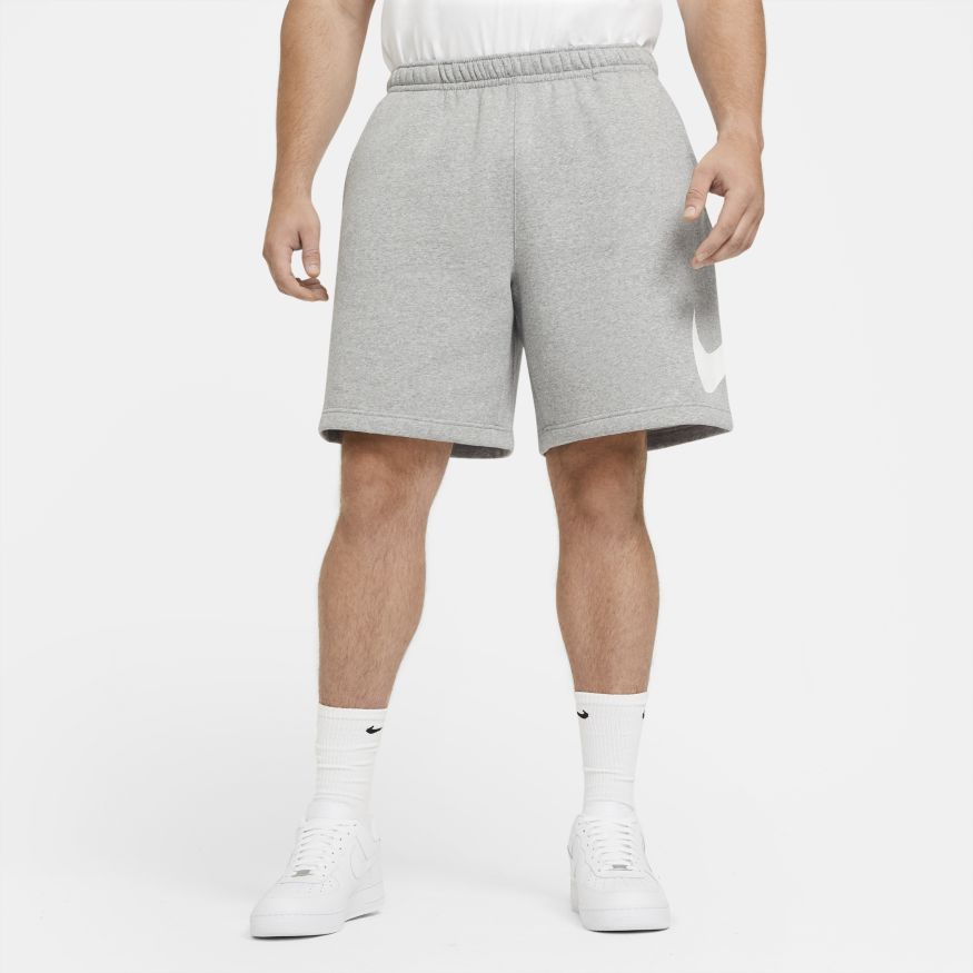 Nike Sportswear Club Fleece Men's Graphic Shorts Dark Grey Heather