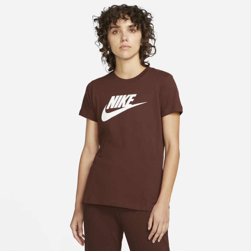 Women's Nike Sportswear Essential T-Shirt Brown