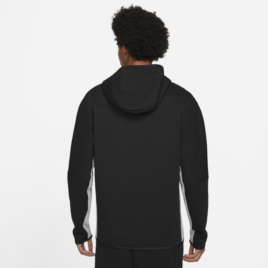 Nike+Tech+Fleece+Full-zip+Hoodie+Mens+Cu4489-503+Grand+Purple+Black+Size+2xl  for sale online
