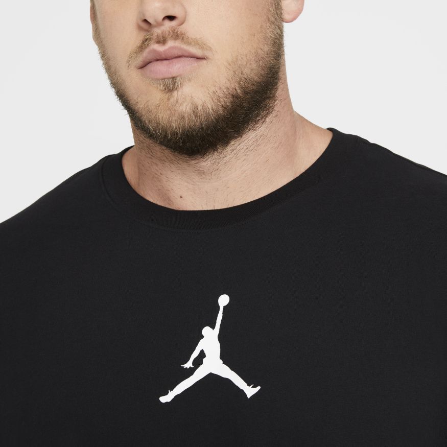 Jordan Jumpman Dri-Fit Short Sleeve Crew T-Shirt Black