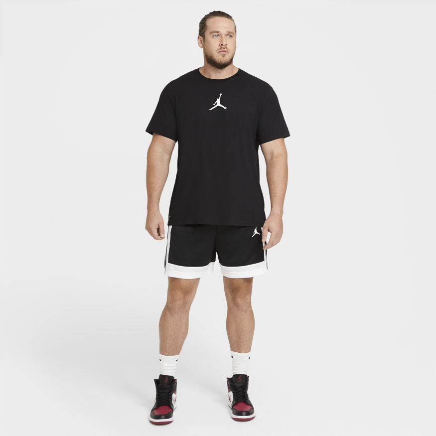 Jordan Jumpman Dri-Fit Short Sleeve Crew T-Shirt Black