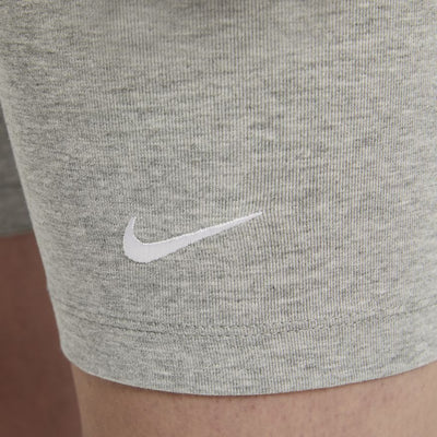 Women's Nike Sportswear Essential Mid-Rise Bike Shorts Grey