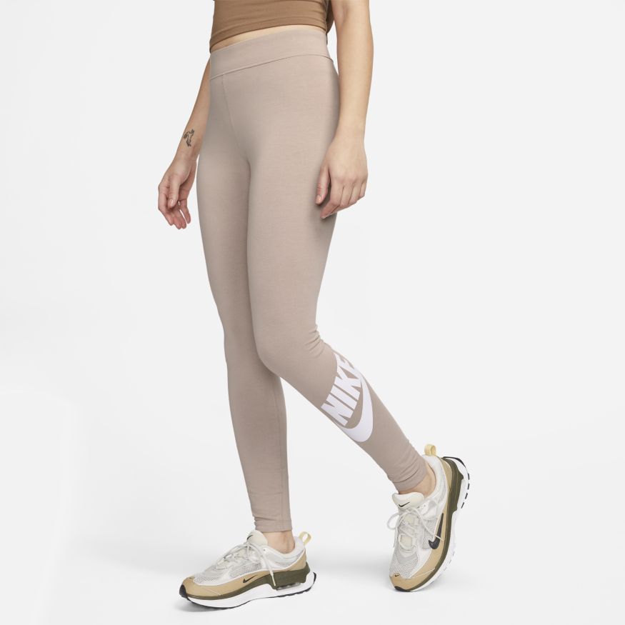 Femme LOGOS Black/White  Nike Legging » Marques M.C.R